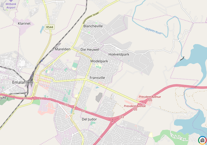 Map location of Modelpark